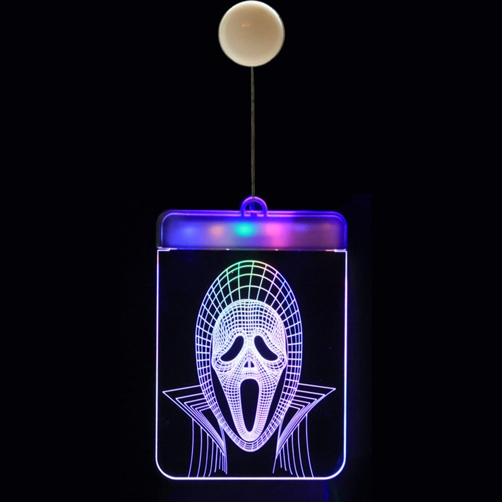 WMEIE Halloween Decorations, Skeleton Pumpkin Spider Halloween Lights, for Home Garden Yard Decorations Holiday Lights Party Supplies,Ws5
