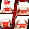 Outus 24 Pieces Two Fast Birthday Decors Race Car Fuel Can Popcorn Treat Boxes Racing Popcorn Candy Cookie Container for Birthday Baby Shower Bridal Race Car Party Favors Decorations(Red,Yellow,Blue) view 3
