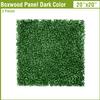 FLORALEAF 3PCS 20''20'' Artificial Boxwood Panels Topiary Hedge Plant Privacy Screen Faux Ivy Greenery Grass Backdrop Wall Dcor UV Protected for Outdoor Indoor Garden Fence Backyard view 2