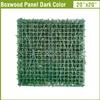FLORALEAF 3PCS 20''20'' Artificial Boxwood Panels Topiary Hedge Plant Privacy Screen Faux Ivy Greenery Grass Backdrop Wall Dcor UV Protected for Outdoor Indoor Garden Fence Backyard view 3