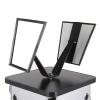 CNCEST Sunglasses Display Stand Sunglasses Holder for Multiple Glasses 360 Rotating Display Stand Sunglass Display Stand Sunglass Organizer Stand Sunglass Holder Stand Rack 44 Pairs (Square shape) view 3