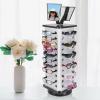 CNCEST Sunglasses Display Stand Sunglasses Holder for Multiple Glasses 360 Rotating Display Stand Sunglass Display Stand Sunglass Organizer Stand Sunglass Holder Stand Rack 44 Pairs (Square shape) view 4