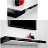 Floating Shelf Wall-Mounted TV Cabinet, Media Entertainment Hanging Cabinet Console, TV Background Wall Decoration Shelf, Open Shelf Storage Rack/A / 110cm view 3
