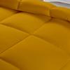 All Star Linen Gold Box Stitched Down Alternative Blanket Palatial King 120x98 view 3
