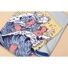 Avalokitesvara Axolotl Wave Funny Art Flannel Blanket Super Soft and Warm for Bed Couch Sofa 120x90 Inch for Family view 2
