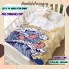 Avalokitesvara Axolotl Wave Funny Art Flannel Blanket Super Soft and Warm for Bed Couch Sofa 120x90 Inch for Family view 3