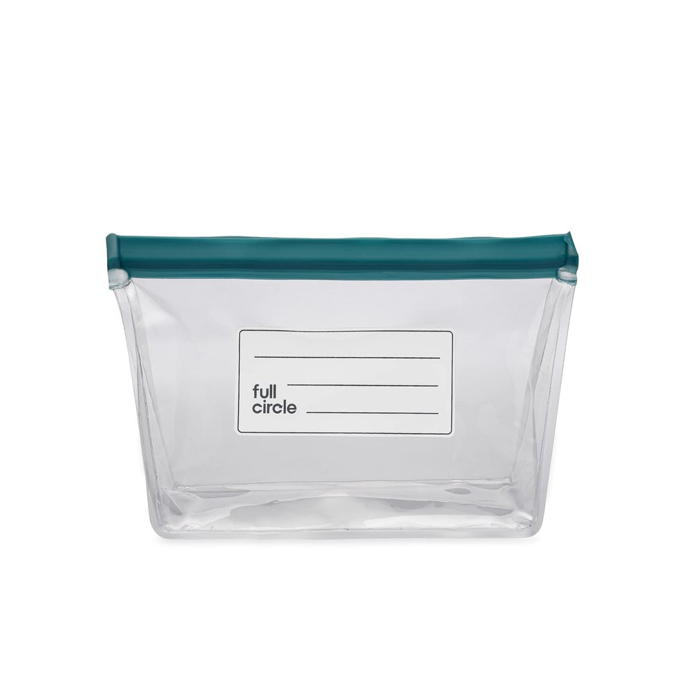 Full Circle Ziptuck Reusable Fruit Storage Bag  Food Safe, BPA-Free Food Storage Bag for Berries, Citrus and Stone Fruits  Leakproof Zip Seal Produce Bag