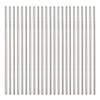 200Pack Reusable Metal Straight Straw In Bulk,Ultra Long 10.5" Reusable Stainless Steel Straight Straws for 30 oz & 20 oz Tumblers Yeti Water Bottle.Dishwasher Safe(10.5" - Silver, 200pcs - Straight) view 1