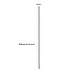 200Pack Reusable Metal Straight Straw In Bulk,Ultra Long 10.5" Reusable Stainless Steel Straight Straws for 30 oz & 20 oz Tumblers Yeti Water Bottle.Dishwasher Safe(10.5" - Silver, 200pcs - Straight) view 2