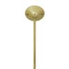 36" Shower Curtain Rod Ceiling Support (Polished Brass) view 3