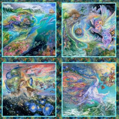 3 Wishes Call of The Sea 17987 Multi 36" Pillow Panel
