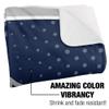 University of New Hampshire Blanket, 50"x60" Logo Dots Silky Touch Sherpa Back Super Soft Throw Blanket view 3