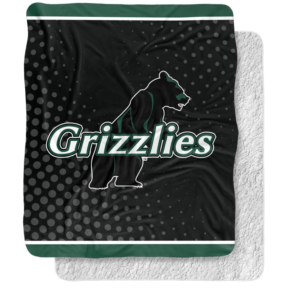 Adams State University Blanket, 50"x60" Logo Dots Silky Touch Sherpa Back Super Soft Throw Blanket