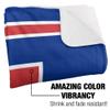 Louisiana Tech University Blanket, 50"x60" Primary Logo Stripes Silky Touch Sherpa Back Super Soft Throw Blanket view 3