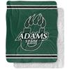 Adams State University Blanket, 50"x60" Primary Logo Stripes Silky Touch Sherpa Back Super Soft Throw Blanket view 1