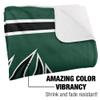 Adams State University Blanket, 50"x60" Primary Logo Stripes Silky Touch Sherpa Back Super Soft Throw Blanket view 3