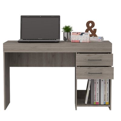 Austin Writing Computer Desk, Two Drawers, One Cabinet