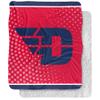 University of Dayton Blanket, 50"x60" Logo Dots Silky Touch Sherpa Back Super Soft Throw Blanket view 1