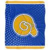 Albany State University Blanket, 50"x60" Logo Dots Silky Touch Sherpa Back Super Soft Throw Blanket view 2