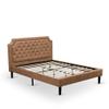 East West Furniture Granbury 2 Pieces Wooden Queen Bedroom Set in Brown/Mahogany view 4