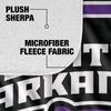 University of Central Arkansas Blanket, 50"x60" Primary Logo Stripes Silky Touch Sherpa Back Super Soft Throw Blanket view 4