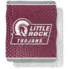 University of Arkansas at Little Rock Blanket, 50"x60" Logo Dots Silky Touch Sherpa Back Super Soft Throw Blanket view 1