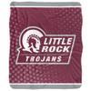 University of Arkansas at Little Rock Blanket, 50"x60" Logo Dots Silky Touch Sherpa Back Super Soft Throw Blanket view 2