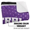 University of Central Arkansas Blanket, 50"x60" Logo Dots Silky Touch Sherpa Back Super Soft Throw Blanket view 3