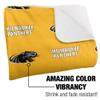 University of Wisconsin Milwaukee Blanket, 50"x60" Logo Pattern Silky Touch Sherpa Back Super Soft Throw Blanket view 3