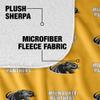 University of Wisconsin Milwaukee Blanket, 50"x60" Logo Pattern Silky Touch Sherpa Back Super Soft Throw Blanket view 4