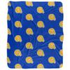Albany State University Blanket, 50"x60" Logo Pattern Silky Touch Sherpa Back Super Soft Throw Blanket view 2