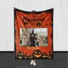 Launchigo Customized Halloween Throw Blankets. Spider Webs, Witch Brew, Ghost and Horror, Decorated Pumpkin Blanket. Fleece Blanket for Halloween.[Custom] (Halloween Blanket 08, 60" X 80") view 2