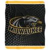 University of Wisconsin Milwaukee Blanket, 50"x60" Logo Dots Silky Touch Sherpa Back Super Soft Throw Blanket view 2
