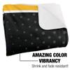 University of Wisconsin Milwaukee Blanket, 50"x60" Logo Dots Silky Touch Sherpa Back Super Soft Throw Blanket view 3