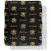 Wichita State University Blanket, 50"x60" Logo Pattern Silky Touch Sherpa Back Super Soft Throw Blanket view 1