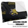 Wichita State University Blanket, 50"x60" Logo Pattern Silky Touch Sherpa Back Super Soft Throw Blanket view 3
