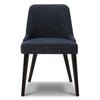CHITA Mid-Century Modern Dining Chair, Upholstered Fabric Accent Chair, Set of 2,Dark Blue in Fabric view 4