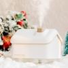 Mini humidifier for Bedroom, Office, car; Portable Small Cold Fog humidifier; Super Quiet USB Desktop with Bedroom Night Light. Ultrasonic Cold Mist humidifier 300ML view 2