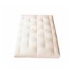 Green Cotton Double 6" Mattress with 2" Foam core in 100% Cotton Fabric Case view 3