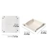 Decorative Trays for Coffee Table, Catchall Bowl Entryway, Leather Tray Organizer Practical Storage Box for Wallets Watches Keys Coins Cell Phones and Office Equipment view 4