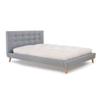 Green Cotton XL Twin 7" Mattress in 100% Cotton Fabric Case view 3