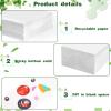 Containlol 200 Pcs Small Paper Lunch Bags 6.7 X 3.54 X 2.36, White view 4
