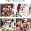 ASDNN Christmas Wooden Rolling Pins,Used to Make Biscuit Desserts in Family,Deeply Engraved Embossing Rolling Pin,with Christmas Deer Pattern for Baking view 4
