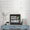 Autism Comes With A Parent Tin Sign Autism Warning Metal Sign Autism Awareness Family Child Farmhouse Wall Art Sign Rustic Home Decor For Door Garden Porch Bedroom Christmas Birthday Gift 12 Inch view 4