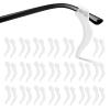 20 Pairs Eye Glasses Ear Grippers, Anti-Slip Glasses Ear Hook Comfort Silicone Eyeglasses Ear Cushion for Behind the Ear for Glasses Sunglasses Reading Glasses Retainers for Kids Adults (Clear) view 1