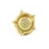 KALARAMBH Brass Small Diya for Festival Home Office Temple Mandir Pooja Puja Room | Yellow  2.6 x 2.6 x 2.1 Inch (L x W x H) view 3