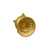 KALARAMBH Brass Small Diya for Festival Home Office Temple Mandir Pooja Puja Room | Yellow  2.6 x 2.6 x 2.1 Inch (L x W x H) view 4