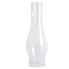 Clear Glass Lamp Chimney, Replacement Hurricane Globe Measures 2 5/8 Inch Diameter Base x 10 Inches High for Oil or Kerosene Lanterns view 1