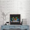Autism Be Aware Be Understanding Tin Sign Autism Warning Metal Sign Autism Awareness Family Child Farmhouse Wall Art Sign Rustic Home Decor For Door Garden Porch Bedroom Christmas Birthday Gift 12" view 4