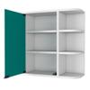 FM FURNITURE 24" W Valdez Engineered Wood Medicine Cabinet with Mirror in White view 3
